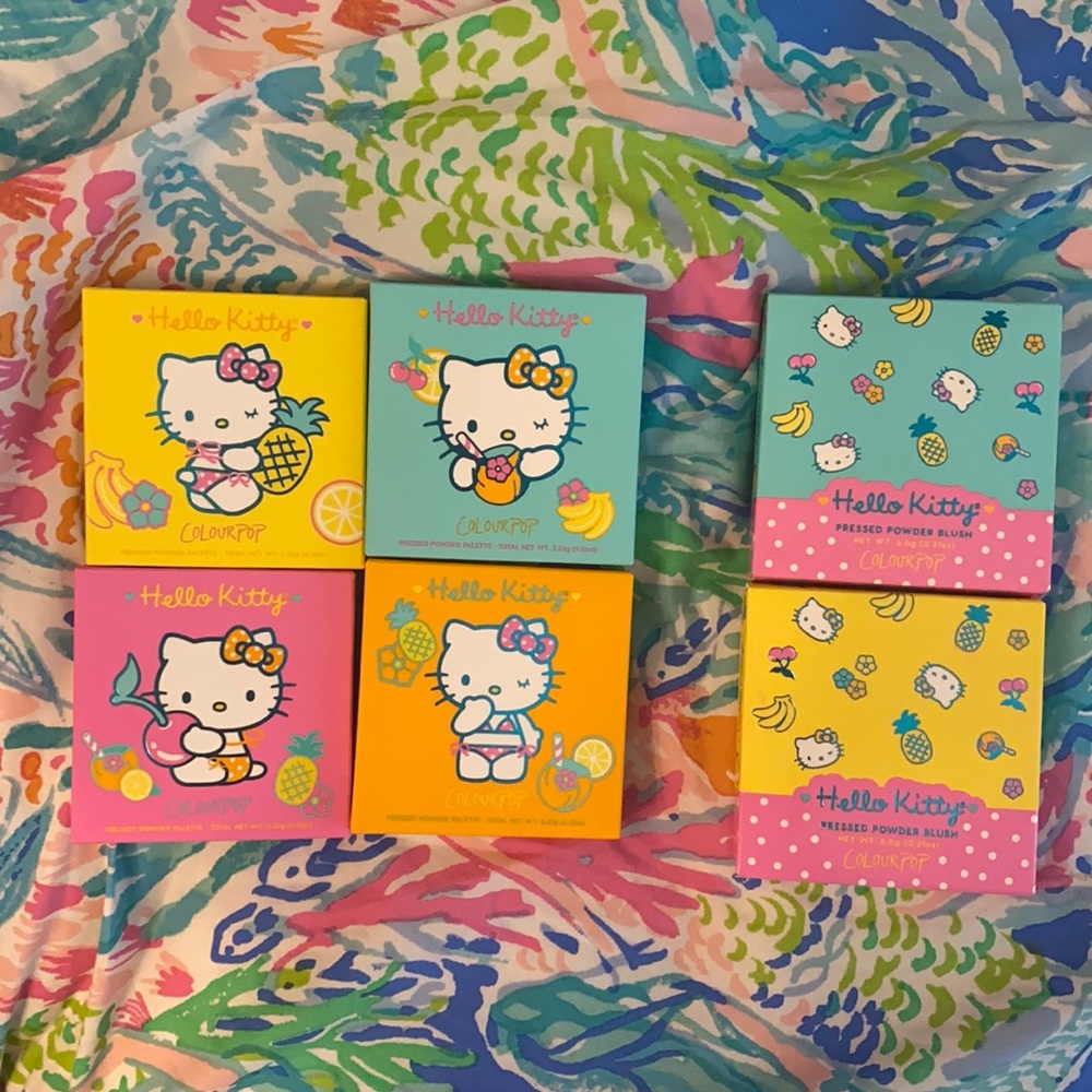 Hello Kitty x ColourPop Eye & Cheek Set